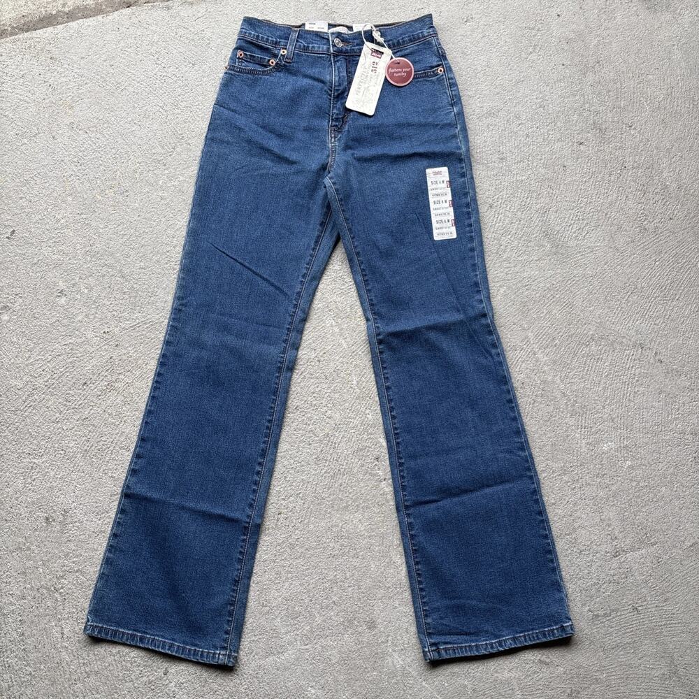 New Levi’s 512 Bootcut Stretch Denim Jeans Womens 6 Misses Y2k